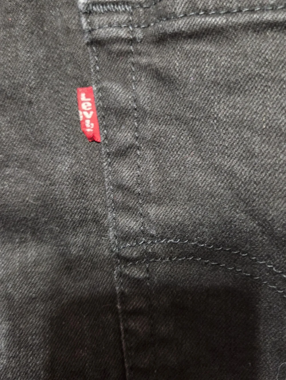 Levi's 541 Black Mens Straight Jeans Size 38x30‎ Cotton Elastine Casual Street